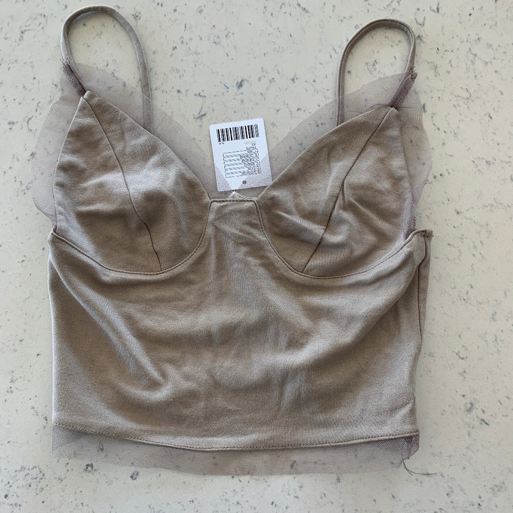 Tan Urban Outfitters Tank